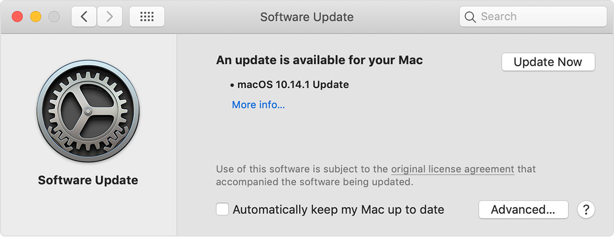Manual Mac Os Update To Mojave